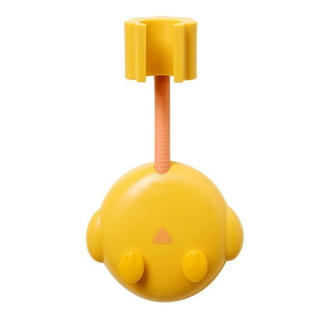 

360 Degrees Adjustable Handheld Shower Head Holder Cute Cartoon Wall Mount Bracket