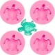 thumbnail image 1 of 4 piezas de molde de chocolate de tortuga, molde de silicona de tortuga marina, molde para fondant, molde para hacer chocolate, molde para hornear, herramienta para decoración de p, 1 of 2