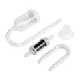 thumbnail image 2 of Tong Diffuser U Shape Glass For Aquarium For Tank Creates Rich Quiet Bubbling Suction Cup Check, 2 of 4