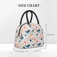 thumbnail image 2 of Yiaed Sea Life 1 Print Lunch Bag Adult Insulated Lunch Box, Leakproof Cooler Food Lunch Containers Reusable High Capacity Lunch Tote Bags-One Size, 2 of 6