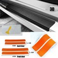thumbnail image 3 of CARTTOU Carbon Car Door Sills Stickers Universal Car Door Edge Entry Guards Scratch Cover Sill Protector for Most Cars, 3 of 8