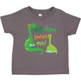 thumbnail image 3 of Inktastic My Nani Loves Me Grandson Dinosaur Boys Toddler T-Shirt, 3 of 5
