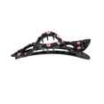 thumbnail image 4 of Unique Bargains 1 Pc Fashion Elegant Rhinestone Hair Clips for Home Pink, 4 of 5