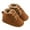 Brown, variant on Krdevn Kids Shoes - Baby Winter Shoes for Walking Warm Lined Shoes with Rubber Sole Baby Shoes,Color:Light Pink,Size:0-6 Months