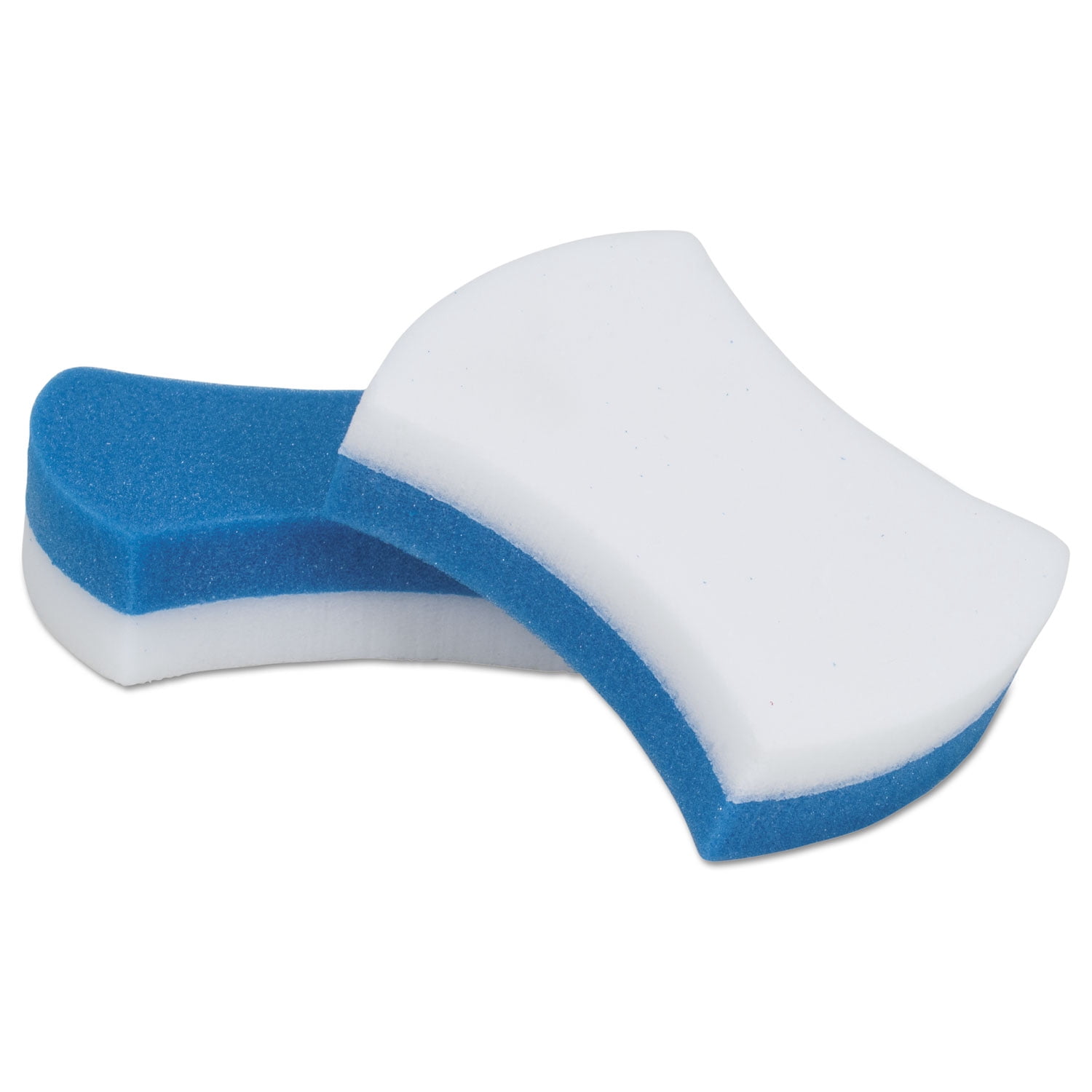 Scotch-brite™ Professional Easy Erasing Pad 4004, 2 4/5 X 4 1/2 X 1 1/5, Blue/white, 4 Per Pack
