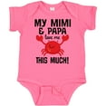 thumbnail image 3 of Inktastic Mimi and Papa Love Me Crab Boys or Girls Baby Bodysuit, 3 of 5