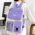 thumbnail image 5 of ibiyuan School Backpacks Lightweight Versatile Durable School Bag Set for Ages 5th 6th 8th 10th, Middle Elementary, High School, Travel, Weekend Outings, 5 of 7