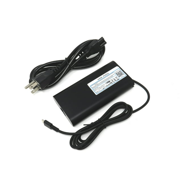 AMSK POWER Ac Adapter Type C AC Adapter Battery Charger For Dell XPS12 9250 Laptop Power Supply Cord