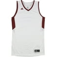 thumbnail image 1 of Adidas Commander 15 Mens Basketball Jersey M White-Burgundy, 1 of 2