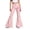 Light Pink, variant on Girls Moon Print Flared Confidence Comfort Playful Pants Watermelon Red 13-14 Years