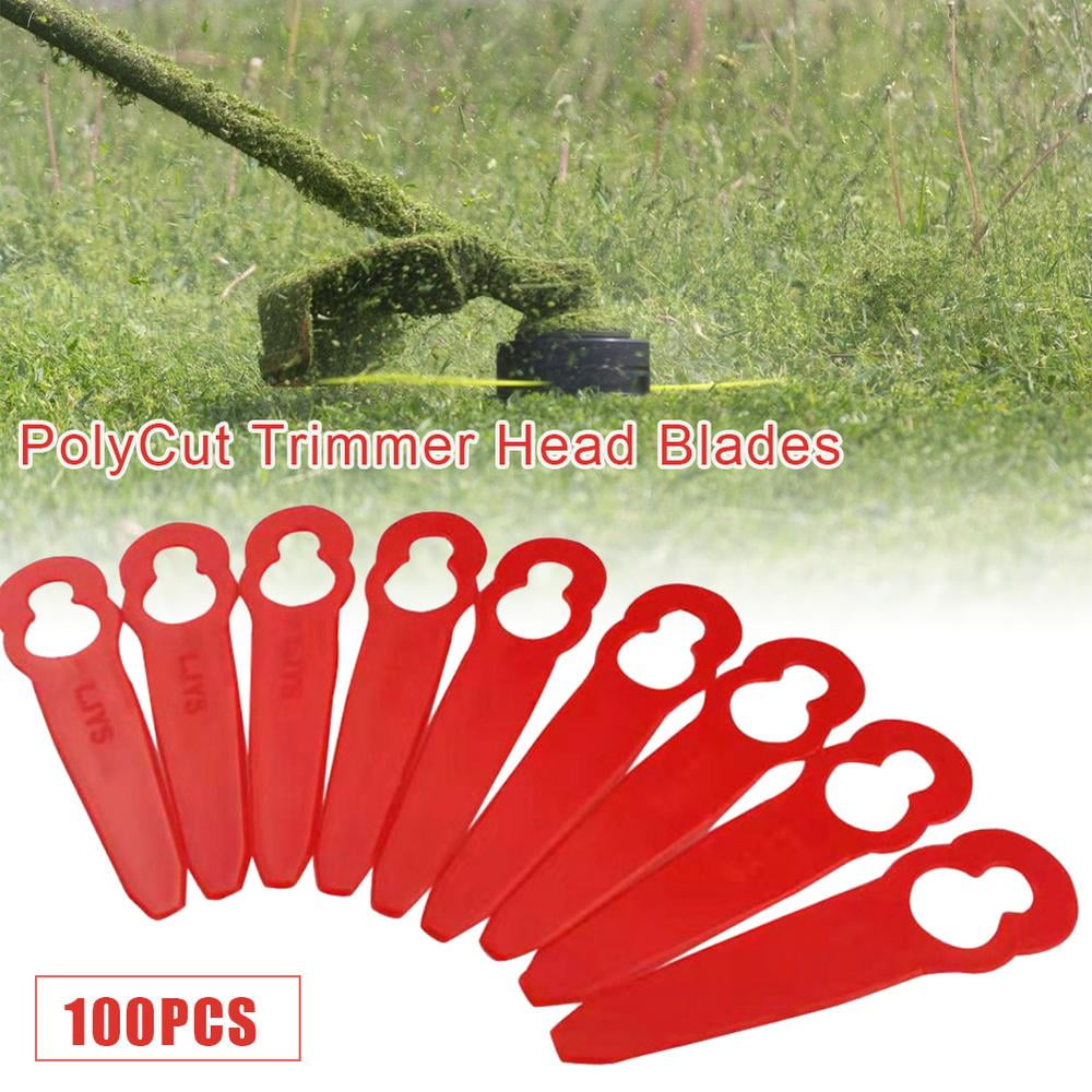 Replacement Polycut Poly Cut Blade for Stihl PolyCut 2-2 lawn mower 100 Pcs Trimmer Head Blades