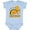 AE-Light Blue, variant on Inktastic 1st Birthday with Taco and Confetti Boys or Girls Baby Bodysuit