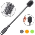 thumbnail image 2 of Silicone Bottle Cleaning Brush With Long Handle, 12.5" Water Bottle Cleaner For Baby Bottles, Hydro Flask, Sports Bottle, Vase, Glassware, Perfect For, 2 of 5