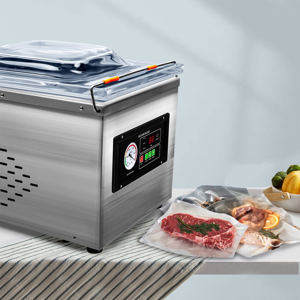 ZXMT Chamber Vacuum Sealer 370W Food Preserver Machine Bag Sealer for