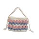 thumbnail image 2 of Kit de bolsa de crochet de tejido de bricolaje adultos 7.09x2.76x5.12 "Flower manual tejido a mano beige, 2 of 8