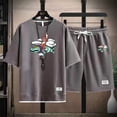 thumbnail image 2 of Nuevo chándal Natanael Cano Nata Montana para hombre, conjuntos casuales de verano para hombre, Corridos Tumbados, Merch, ropa deportiva para correr, traje deportivo 2024, 2 of 4