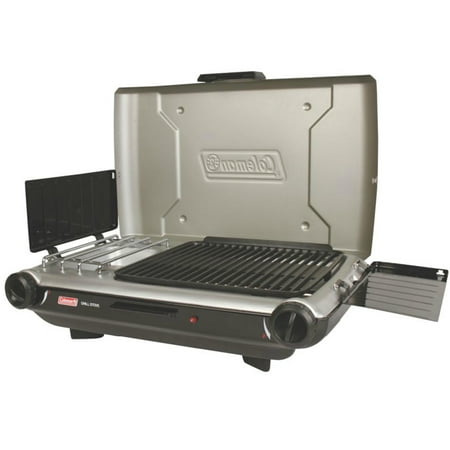 - Coleman Portable Camping 2-Burner PerfectFlow Instastart Propane Grill/Stove