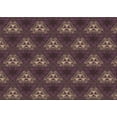 thumbnail image 1 of Ahgly Company Machine Washable Indoor Rectangle Transitional Dark Almond Brown Area Rugs, 4' x 6', 1 of 7