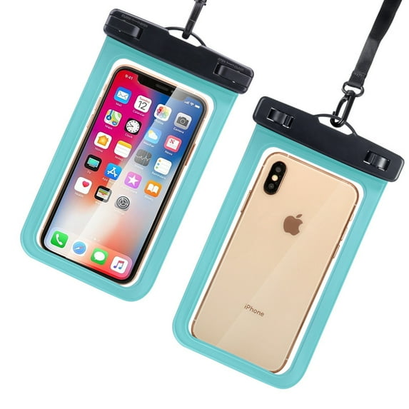2 Pack Waterproof Phone Pouch Universal Waterproof Case Dry Bag for iPhone 14 13 12 11 Pro Max Plus XS XR X 8 Galaxy S22 S21 S20 Pixel Up to 7.0, IPX8 Underwater Phone Protector
