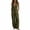 #01 Army Green 【Stock Up & Rotate: Mix & Match Your Go-To Colors】, variant on Women's Soft Cotton Blend Casual V-Neck Sleeveless Wide Leg Jumpsuit, Relaxed Fit with Side Pockets, Easy Care Weekend Romper, Summer Beach Wear, Travel Outfit, Maternity