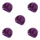 thumbnail image 2 of Gorros de baño Jumpingount para mujer bufanda para la cabeza turbantes color Púrpura, 2 of 6