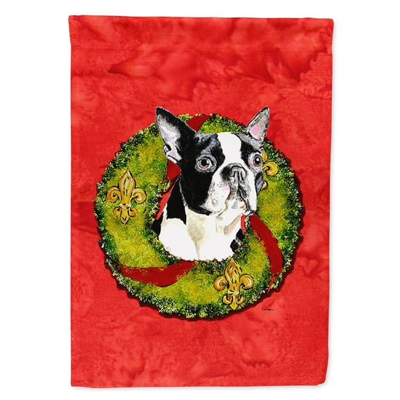 Boston Terrier Garden Flag
