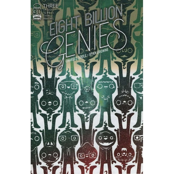 Eight Billion Genies #3 (3rd) VF ; Image Comic Book