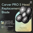 thumbnail image 4 of 2025 Latest Model Carver 5 Head compatible Blade | Electric shaver compatible_Perfect Gift, 4 of 5