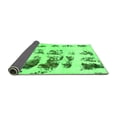 thumbnail image 2 of Ahgly Company Indoor Rectangle Abstract Green Modern Area Rugs, 7' x 9', 2 of 4