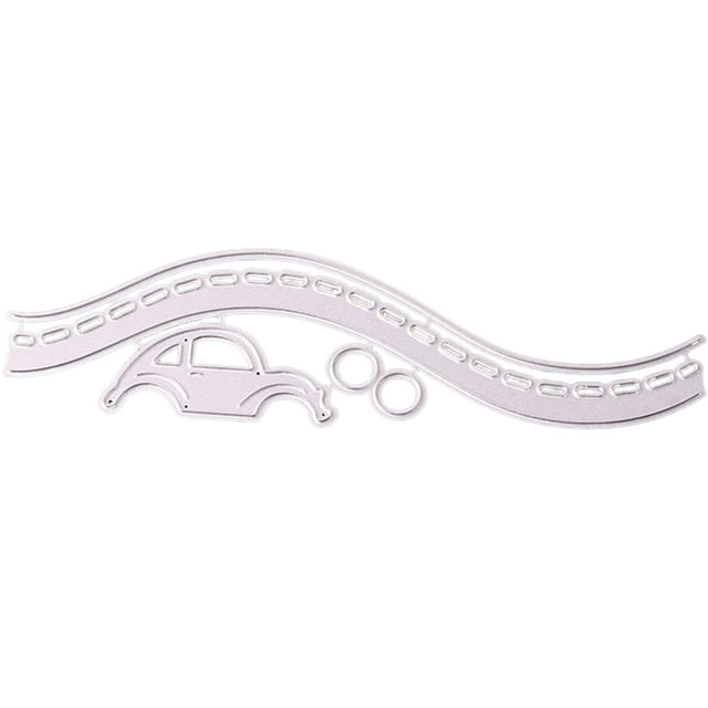Speravity Plantilla de Metal, molde de plantillas de coche encantador, artesanías DIY, troqueles decorativos, álbum de recortes, papel para Kits y herramientas para tallar