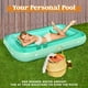 thumbnail image 3 of Tina bronceadora inflable para piscina, salón, flotador, con forma de espiral, color L, cian, 3 of 7