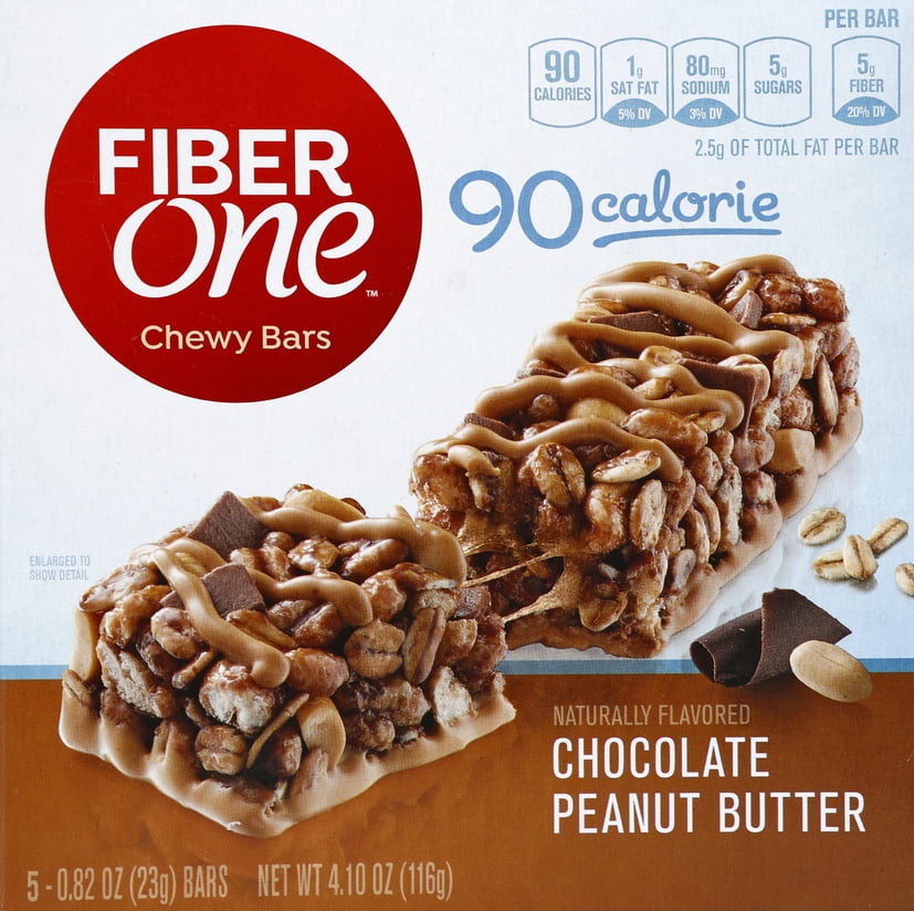 Fiber One 90 Calorie Chewy Bars 5 ea