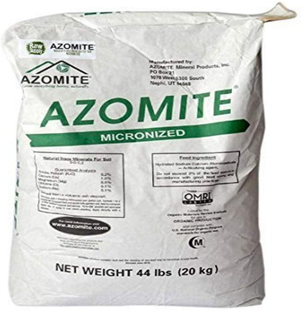 14 POUNDS AZOMITE FINE POWDER ORGANIC ROCK DUST MINERAL NATURAL TRACE ELEMENTS 