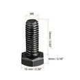 thumbnail image 2 of M6x16mm Hex Bolts Left Hand Grade 8.8 Carbon Steel Black 5 Pack, 2 of 3