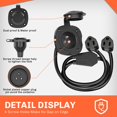 thumbnail image 2 of Cargador RV Shore Power Inlet, 15 A, 125 V, con cable de 18 m, 2 of 7