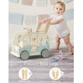 thumbnail image 2 of Empuje Baby Walker ROBOTIME de madera para bebés con velocidad ajustable, 2 of 9