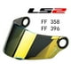 thumbnail image 4 of Repuestos de visera para casco integral abatible, anti-UV y anti-rayaduras para LS2 Dorado, 4 of 5