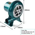 thumbnail image 2 of Ventilador eléctrico de velocidad variable de 220 V - Ventilador de barbacoa Ventilador de forja de carbón - Enfriamiento rápido de alta potencia y bajo ruido para barbacoa JAMW Sencillez, 2 of 5