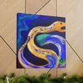 thumbnail image 6 of Eel in Fauvist Hues - Canvas, 6 of 10