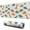 White Cartoon Cute, variant on Long Mouse Pads for Desk,White Cartoon Cute Dinosaurs Pattern Desk Mats on Top Of Desks, Desk Mouse Pad Extra Large with 3mm Non-Slip Base and Stitched Edge for Gaming,Office,Work,Home 31.5"x11.8"