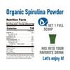 thumbnail image 5 of Organic Spirulina Powder 16 Ounce (Packaging May Vary) Superfood, Spirulina Powder Organic for Smoothies, 100% Pure and Vegan, All-Natural, Non-Irradiated and Non-GMO, 5 of 7
