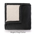 thumbnail image 3 of Manta térmica Sunbeam Royal Luxe Sherpa Night Fog King, 3 of 8