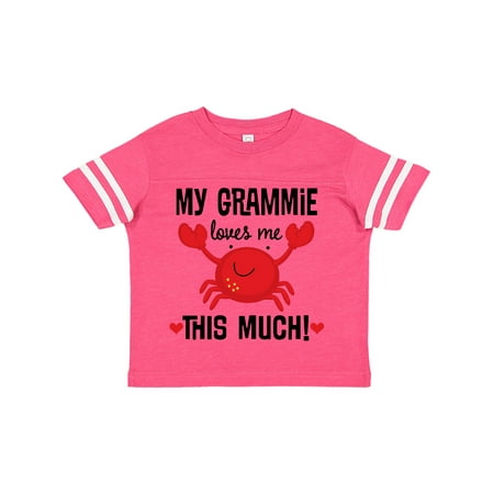 

Inktastic Grammie Loves Me Childs Gift Toddler Boy or Toddler Girl T-Shirt