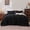 Black, variant on Sleep Zone Seersucker Comforter Set Twin/Twin XL, 2 Pieces Soft Breathable Durable Bedding set, Beige