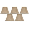 thumbnail image 4 of Upgradelights Set of 5 Bell Clip On 6 Inch Chandelier Lampshade Replacement 3x6x4.25, 4 of 4