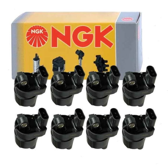 8 pc NGK Ignition Coils compatible with Pontiac G8 6.0L 6.2L V8 2008-2009