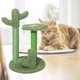 thumbnail image 5 of Rascador de gato de cactus de 21  con colgante Poste de rascador de gato de sisal natural premium completamente, 5 of 7