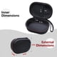 thumbnail image 2 of Estuche LTGEM para bocina JBL Clip 4/5 impermeable negro, 2 of 9