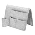 thumbnail image 1 of EIMELI Bedside Hanging Storage Pocket Phone Remote Control Felt Bed Sofa Storage Bag medium gray, 1 of 8