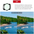 thumbnail image 4 of Peggybuy Camera Lens Filter Quick Installation Camera Lens Protection for DJI O3 Air Unit, 4 of 9